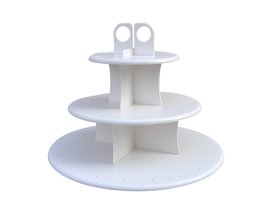 Top 3 S Supply Verwijderbare 3 Tier Wit Ronde Cake Pop Display Stand Lollipop Standhouder Plank Cupcake Lolly Display Stand <br />
 upspirit