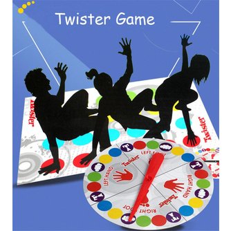 Grappige Twister Game Board Game Die Banden U Up In Knopen voor Familie Vriend Party Fun Twister Game Voor Kids Fun Board Games