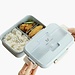 TUUTH Magnetron Lunchbox Tarwestro Servies Voedsel Opslag Container Kinderen Kids School Office Draagbare Bento Box