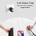 Baseus Multi USB Charger Voor iPhone Samsung Xiao mi mi snel Opladen Turbo Meerdere Wall Charger Eu US PLUG Mobiele telefoon Oplader