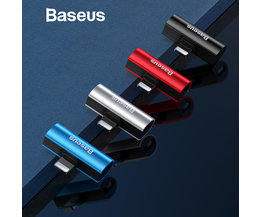 Baseus Audio Adapter 2 in 1 voor iPhone