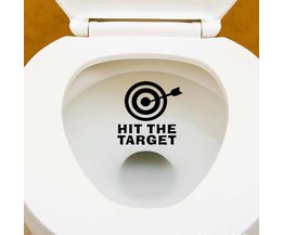 ''HIT THE TARGET'' WC Sticker