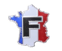 3D Auto Embleem Frankrijk