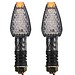 Amberkleurige LED Richtingaanwijzers voor Motoren 12V