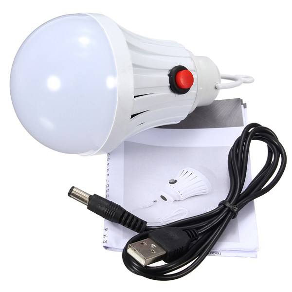 Array diefstal overhemd Oplaadbare LED Lamp 5W kopen? I MyXLshop (Tip)