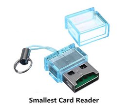 Mini Micro SD Kaartlezer met USB Aansluiting