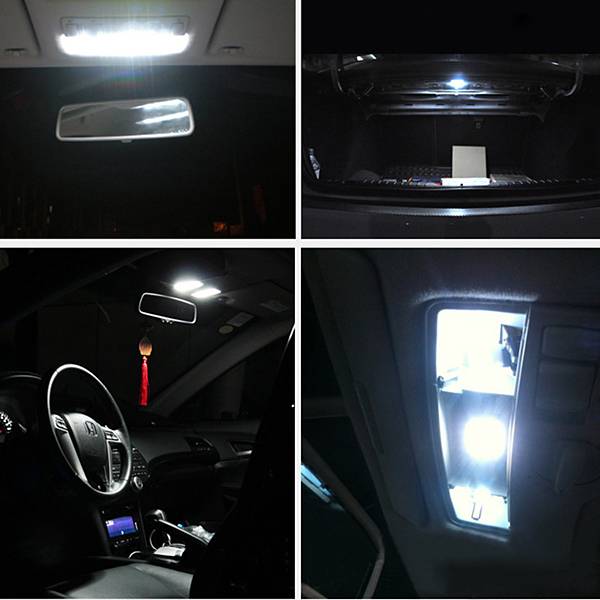 Geheugen inschakelen Betuttelen LED Auto Interieurverlichting 5630 18SMD Wit kopen? I MyXLshop (Tip)