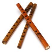 Traditionele Bamboefluit met 6 Vingergaten