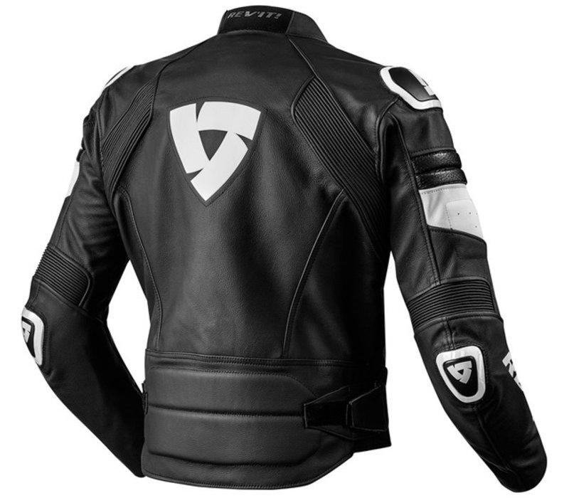 giacca champion bianca e nera