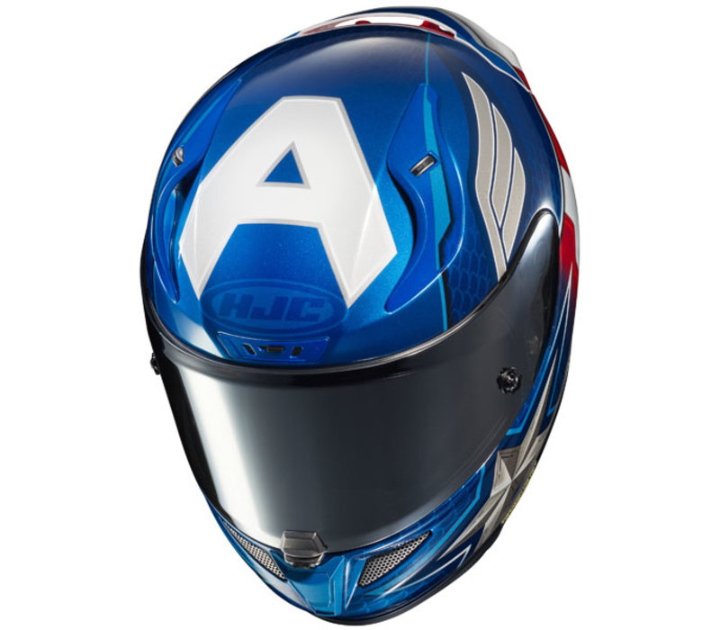 captain america dirt bike helmet