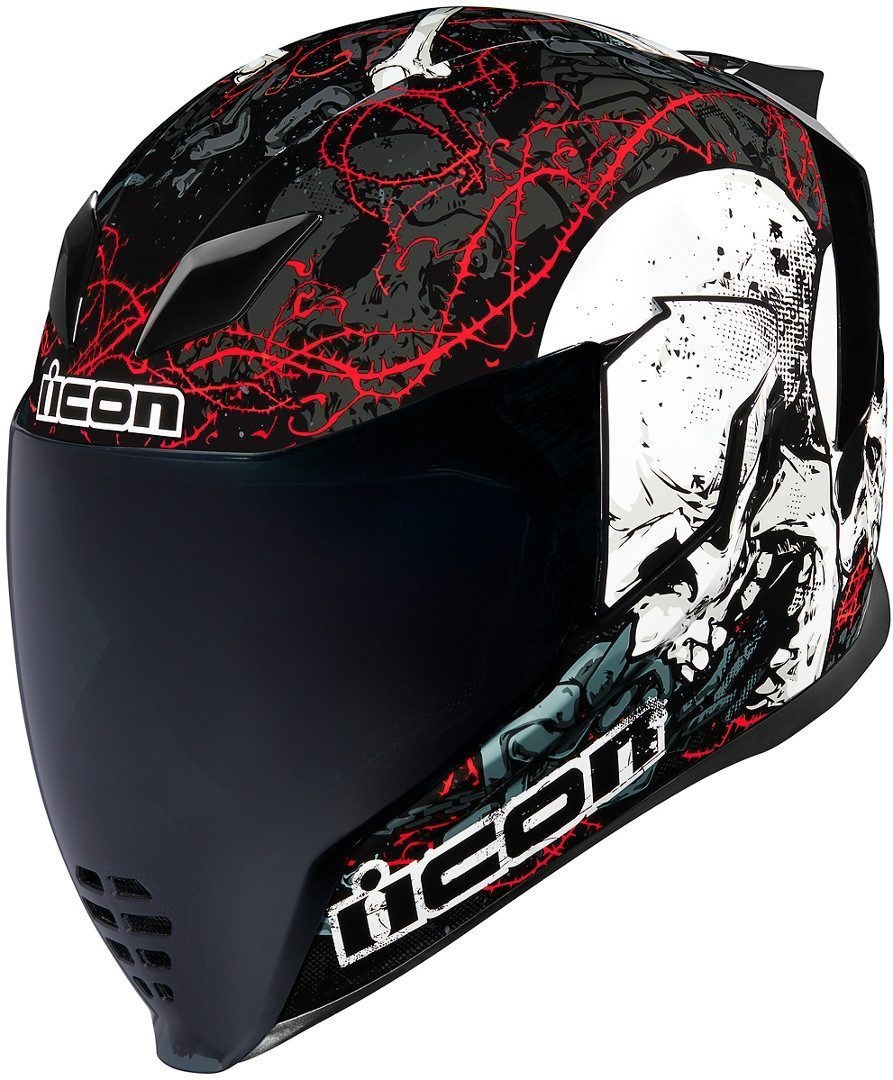 Buy Icon Airflite Skull Helmet 50 Discount Extra Visor Champion Helmets Motorcycle Gear