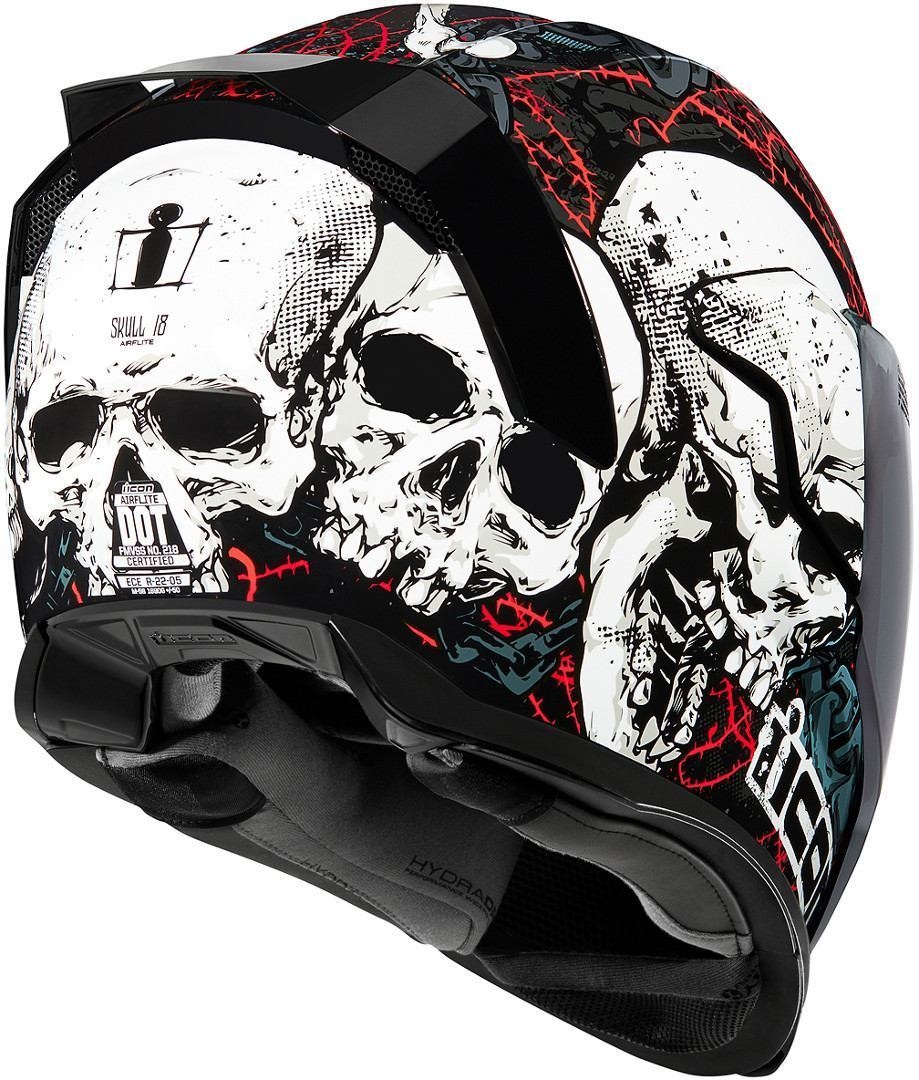 skull bike helmet
