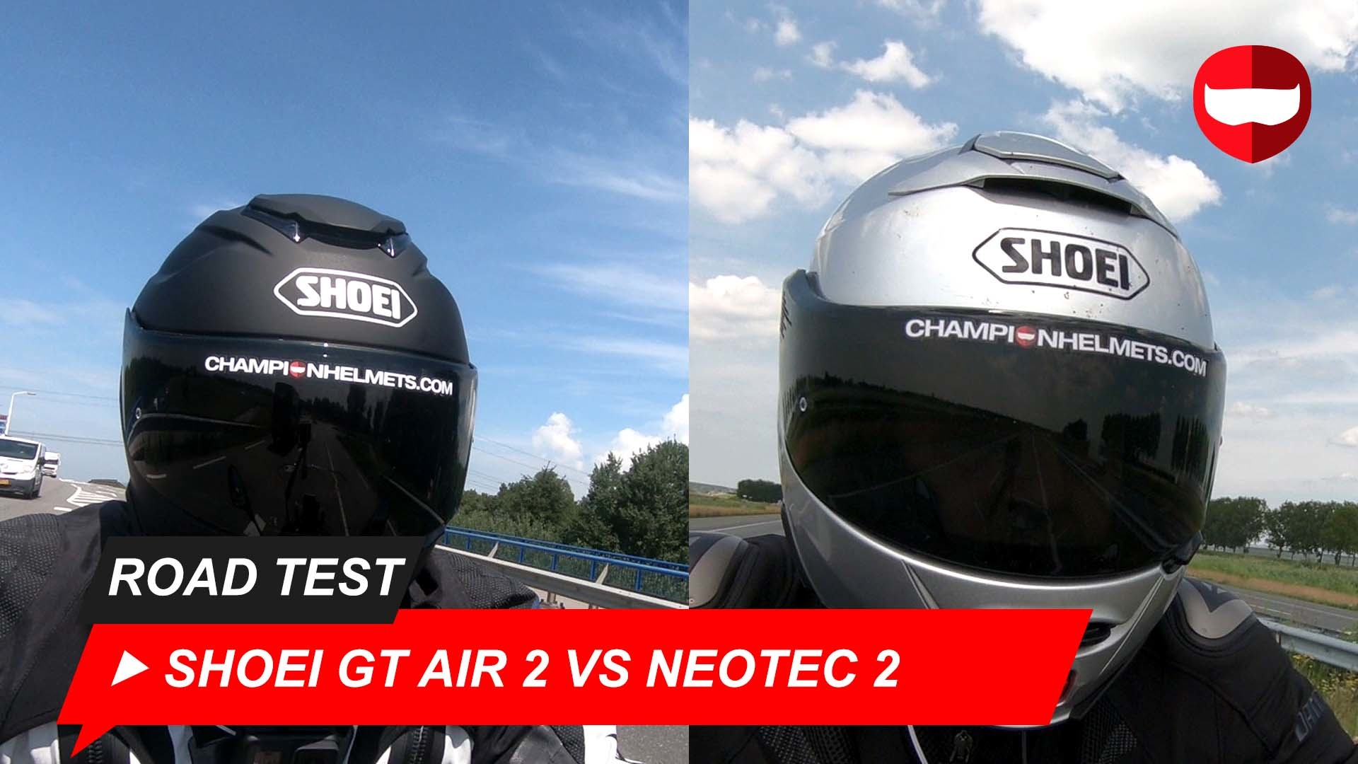 Shoei Gt Air 2 Vs Shoei Neotec 2 Guida Test Champion Helmets