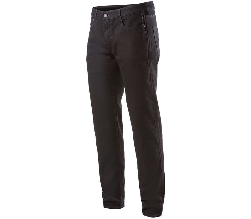 black rinse jeans