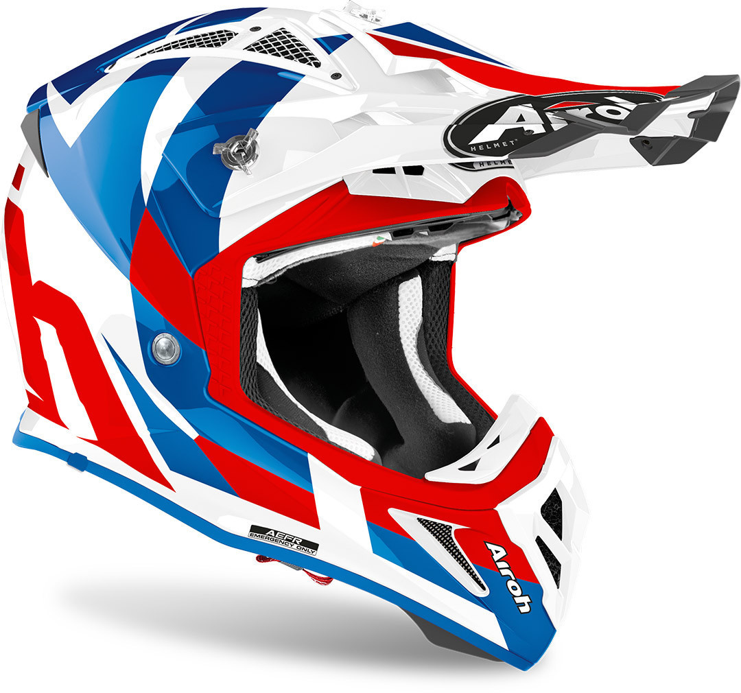 Airoh AVIATOR ACE TRICK BLUE GLOSS XS