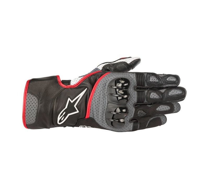 Alpinestars Sp-2 V2 Guanti Nero Bianco Rosso S