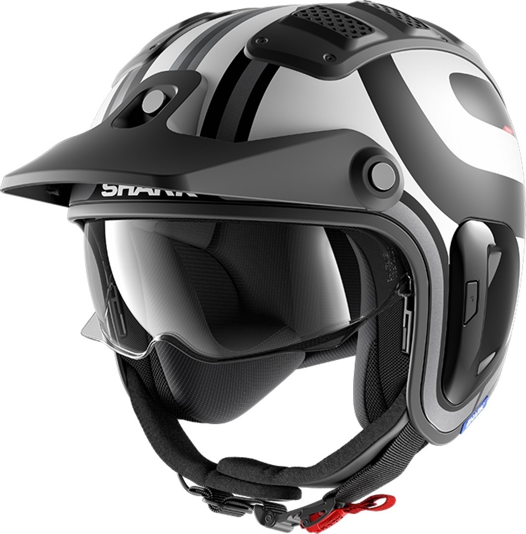 Motorcycle helmets EVOLINE 3 BLANK Matt AMA Shark