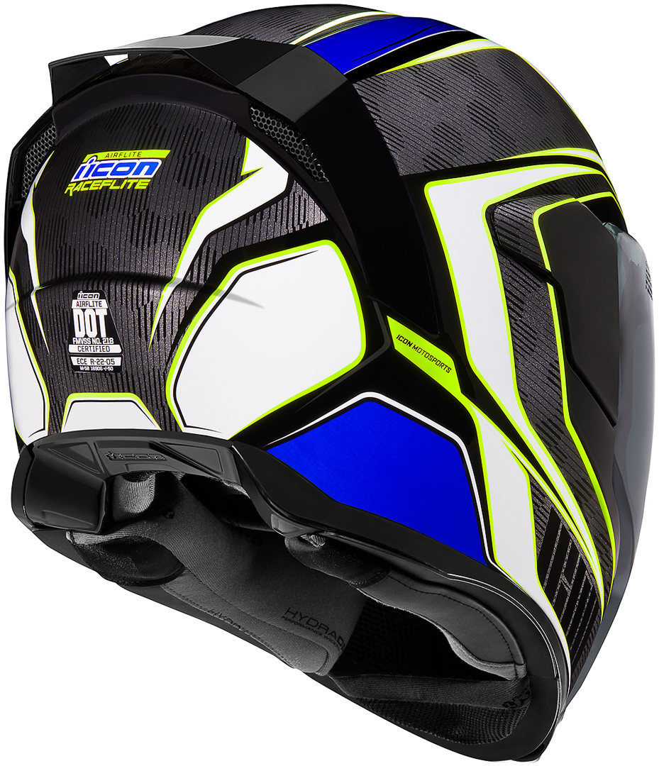Buy Icon Airflite Raceflite Blue Helmet 50 Discount Extra