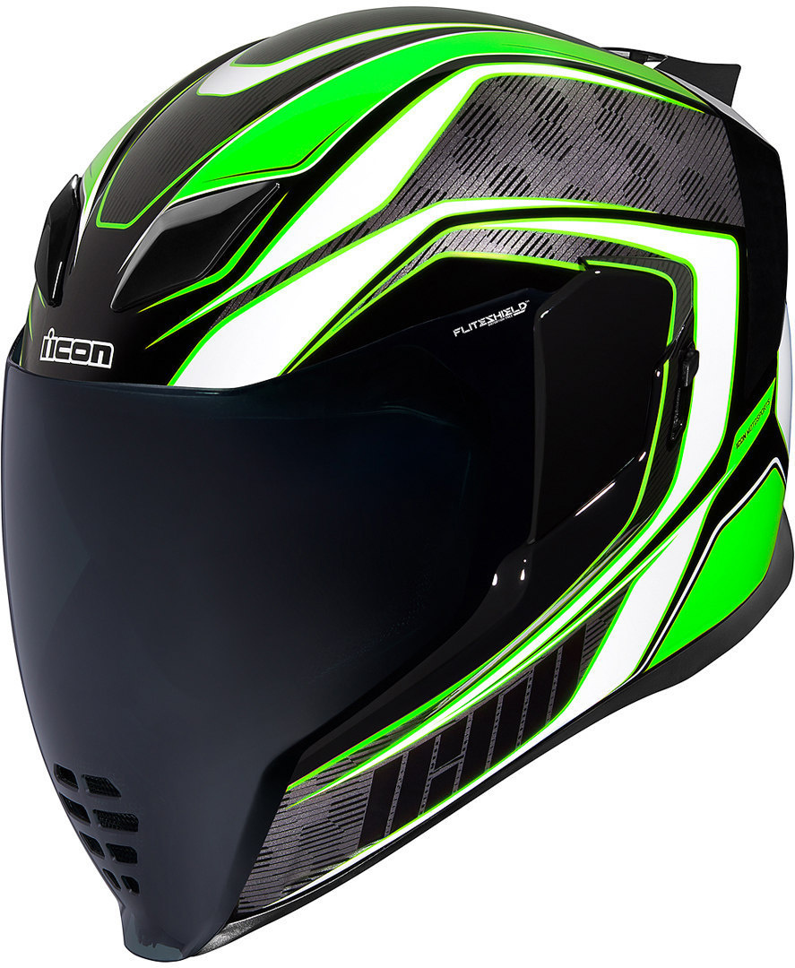 honda hornet green helmet