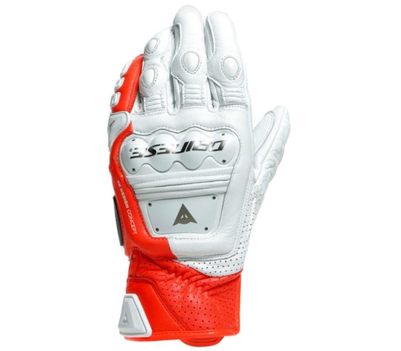 Buy Dainese 4 Stroke 2 Gloves White Red Champion Helmets Motorcycle Gear