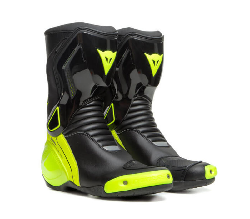 neon yellow boots