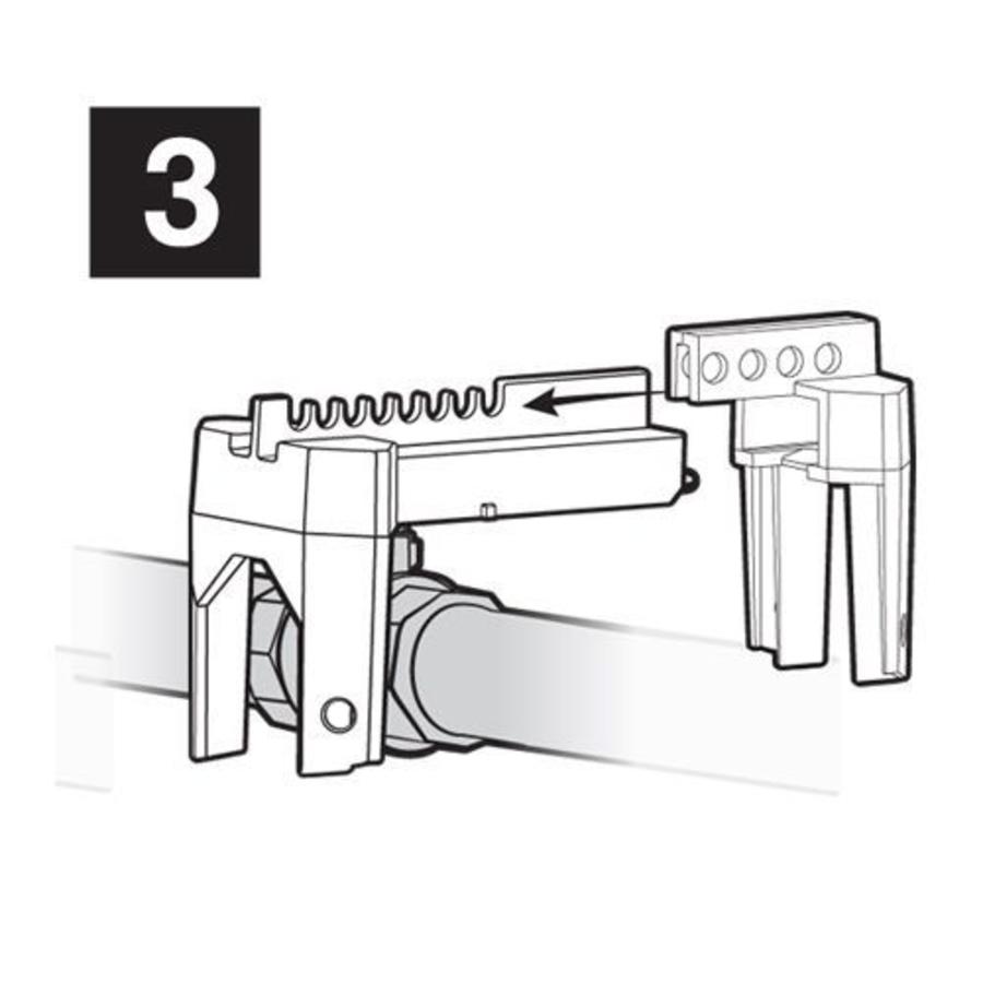 Universal ball valve lock-out S3080