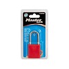 Master Lock Safety padlock red 410DRED in blister packaging