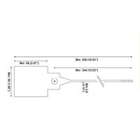 Valve lockout isolation seal (500 pcs) SSTL-03