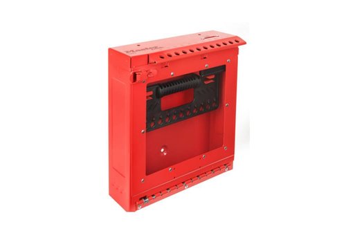 Wall mountable group lockout box S3502 