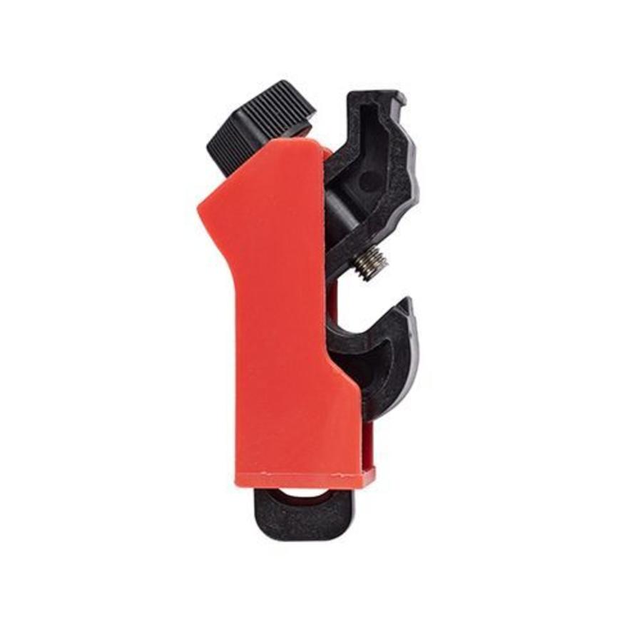 Brady Kit Lucchetti Per Interruttori Automatici - Sistema Lockout/Tagout Per Miniature Circuit Breaker, Confezione Da 6, Rosso