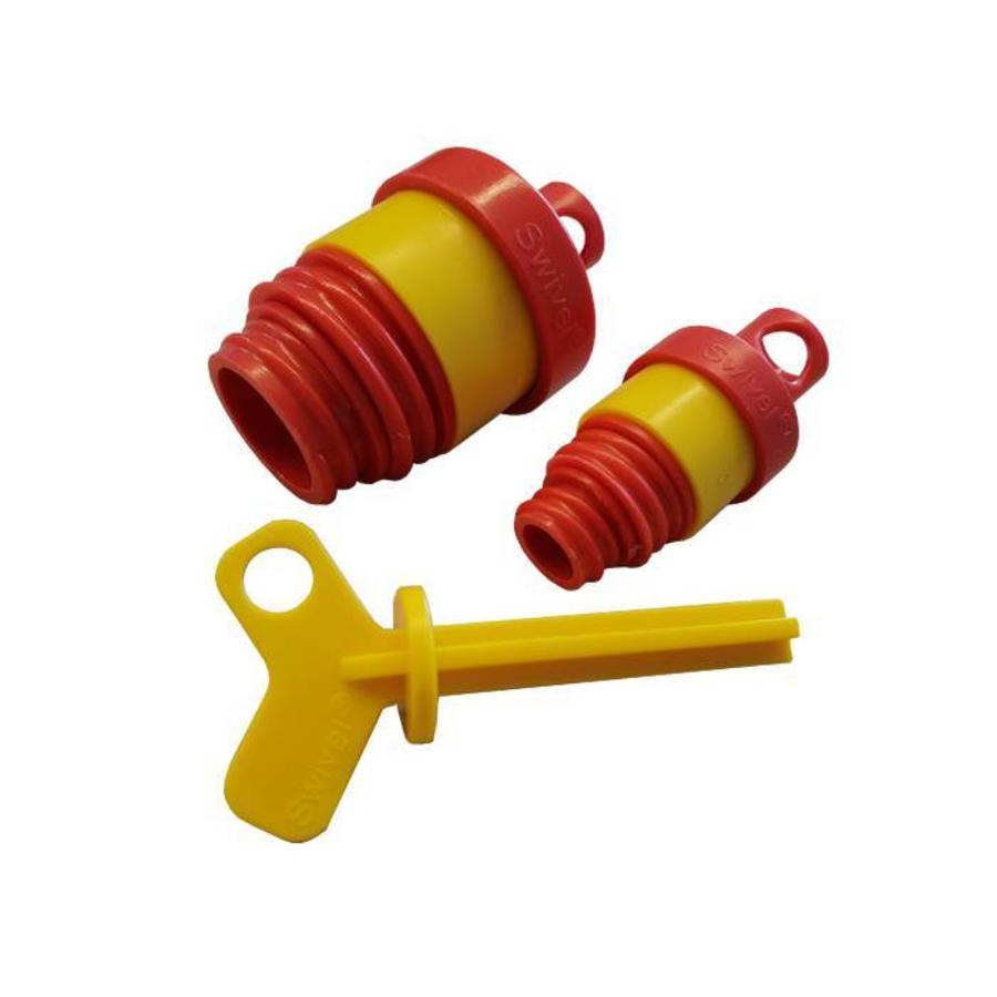 Insulation plugs for bottle fuses  c/w padlock facility E218 - E233