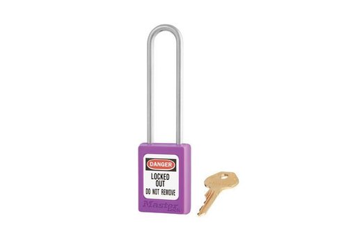Safety padlock purple S33LTPRP 