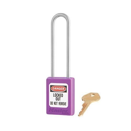 Safety padlock purple S33LTPRP 