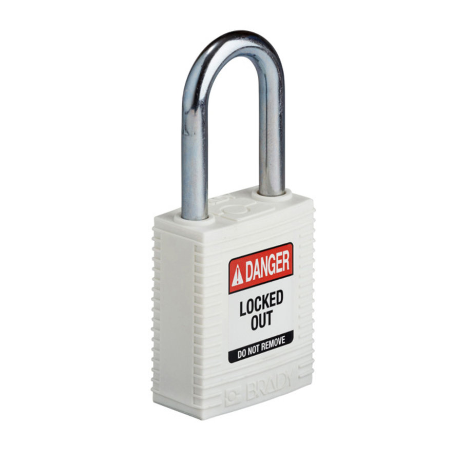 SafeKey nylon safety padlock white 150367 / 150292