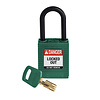 SafeKey nylon safety padlock green 150273