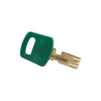 SafeKey Aluminium safety padlock Green 150360