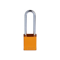 SafeKey Aluminium safety padlock Orange 150306