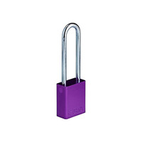 SafeKey Aluminium safety padlock purple 150330