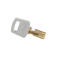 SafeKey Aluminium safety padlock silver 150283