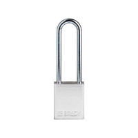 SafeKey Aluminium safety padlock silver 150283