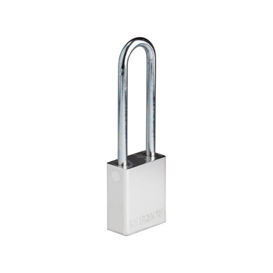 SafeKey Aluminium safety padlock silver 150283