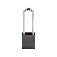 SafeKey Aluminium safety padlock  black 150331