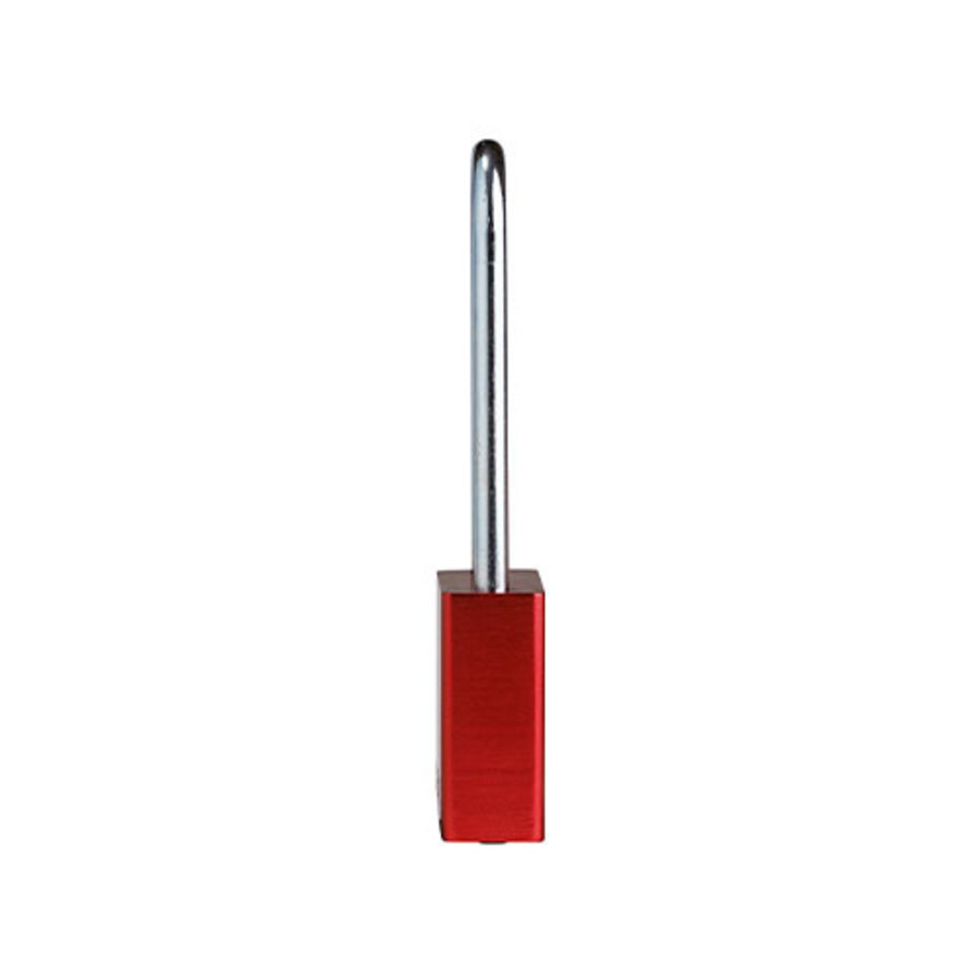 SafeKey Aluminium safety padlock Red 150332