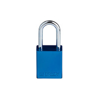 SafeKey Aluminium safety padlock blue 150287