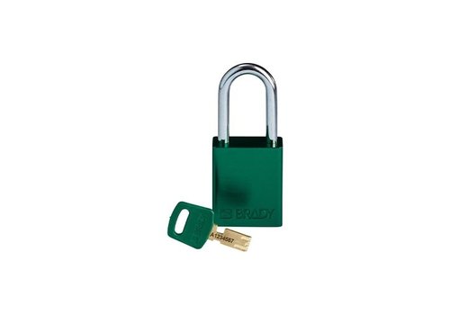 SafeKey Aluminium safety padlock green 150264 
