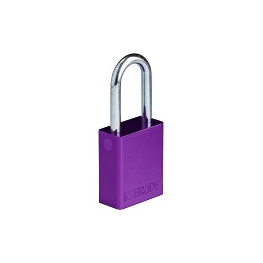 SafeKey Aluminium safety padlock Purple 150333