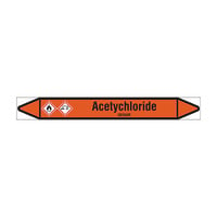 Pipe markers: Acetychloride | Dutch | Acids