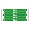 Brady Pipe markers: Brandbluswater | Dutch | Water