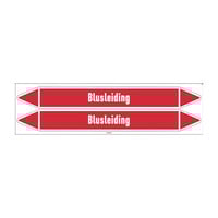 Pipe markers: Sprinklerwater | Dutch | Blusleiding