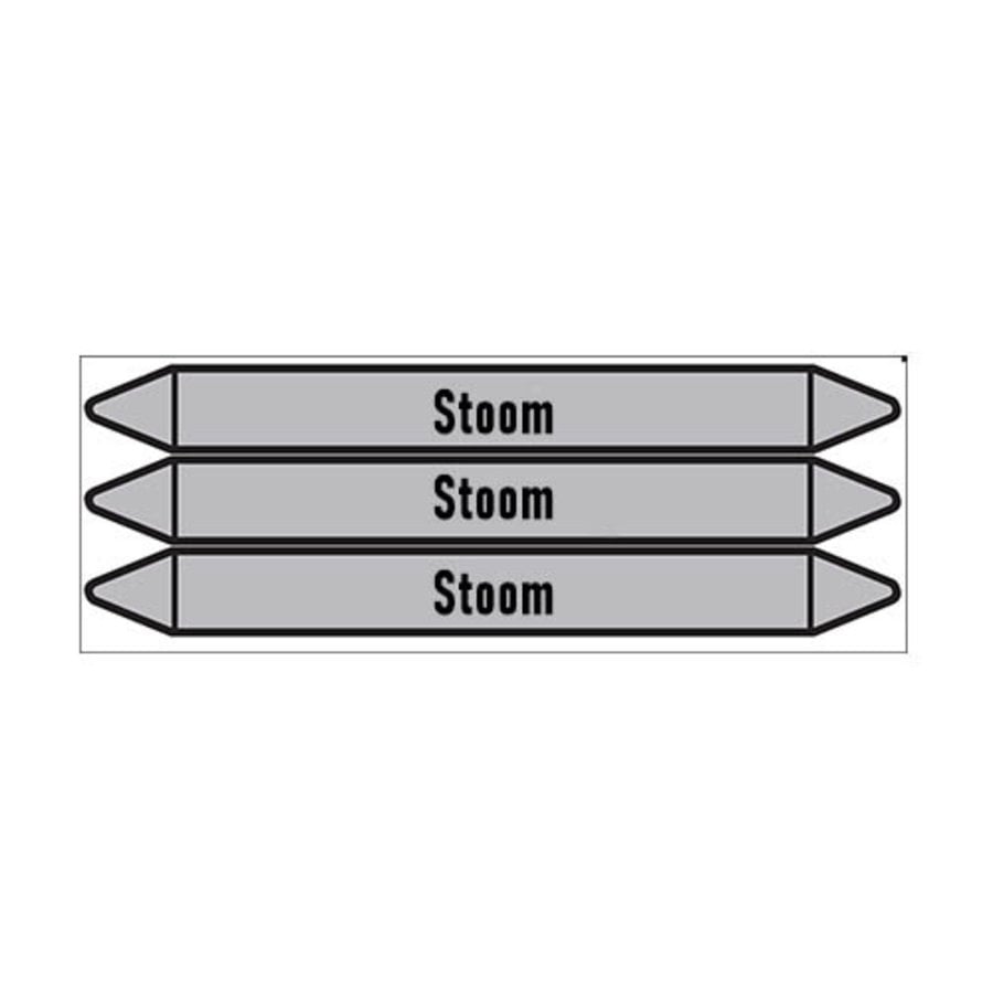 Pipe markers: LD stoom | Dutch | Steam